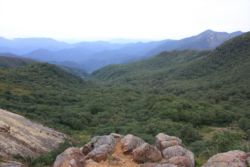 茶臼岳に向けて